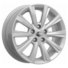КиК Polo (КС937) 6х15 5х100 d57.1 ЕТ38 Сильвер Сфера