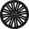 Колпак колеса гибкий  R15 Model T-15339 ( 4 шт ) чёрный