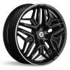 КиК Колумб (КС1038) 7,0\R19 5*108 ET33 d60,1 Алмаз черный 