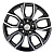 Khomen Wheels 7.0х17 5х114.3 ET48.5 d67.1 Black-FP KHW1713