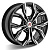 X'trike RST R-106 6.5х16 5х112 ЕТ46 d57.1 BK/FP  (40444)