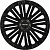 Колпак колеса гибкий  R15 Model T-15339 ( 4 шт ) чёрный