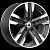 КиК Висмут (КС100) 7,0xR16 5x108 ET40 d65,1 Алмаз черный 