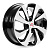 X'trike RST R005 Logan 2/Xray 6.0х15 4х100 ЕТ40 d60.1 BK/FP  (40002)