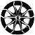 КиК 6x16/4x100 ET50 D60,1 Brent-оригинал (КС733) Алмаз ч,