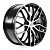 X'trike RST R-008 7.5х18 5х112 ЕТ45 d57.1 BK/FP  (40035)