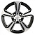 Khomen Wheels 6.0х15 4х100 ET48 d54.1 Black-FP KHW1502
