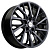 Khomen Wheels KHW1804 (Jac/Москвич 3) 7,5\R18 5*108 ET40 d54,1 Black 