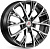 X'trike RST R-207 6.5х17 5х108 ЕТ33 d60.1 BK/FP  